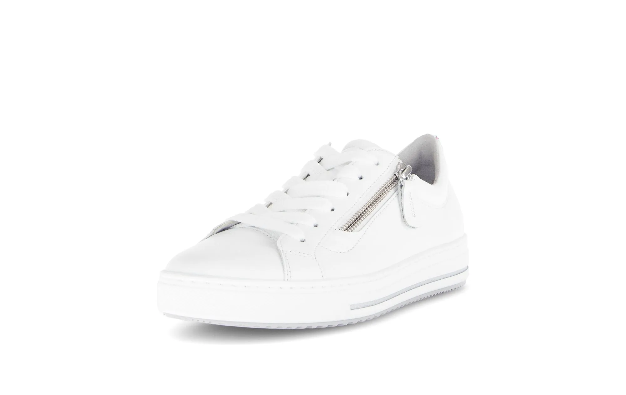 '66.518.50' women's lace-up sneaker - white