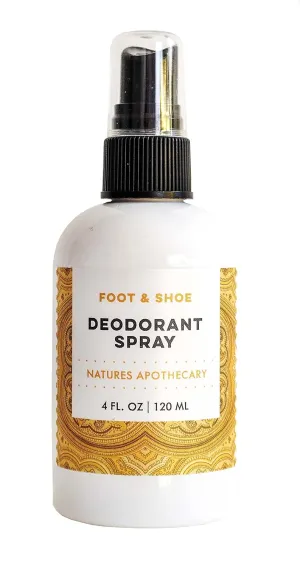 All-Natural Foot & Sandal Herbal Mist | Cooling, Deodorizing, Reviving Foot & Shoe Spray, Essential Oil Based Mist, Hypoallergenic & Plant-Derived Made in USA