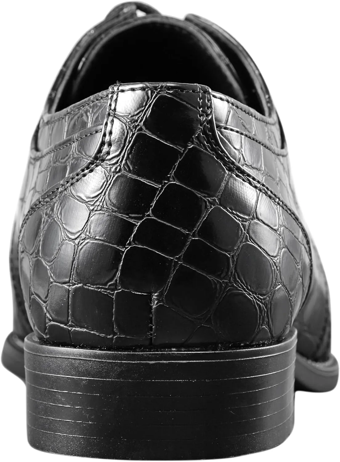 Amali Harvey Fashion Mens Dress Exotic Shoes Croco Lace up Oxford Formal Shoe for Men