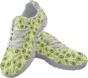 AmzPrint Women Mens Fashion Sneaker White Sole Cute Tennis Shoes for Women Black Casual Running Walking Shoes Size 6