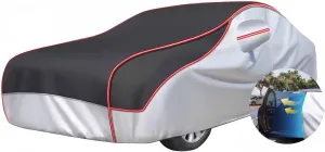 Anti-Hail Car Cover for Rolls Royce Cullinan2018-2024, Waterproof All Weather Full car Cover, Multifunctional-Layer Thickened Cotton Automobiles for Rain Snow Sun Hail(Black)