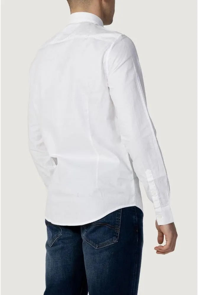 Armani Exchange Men's Slim Fit Oxford Button Up Shirt