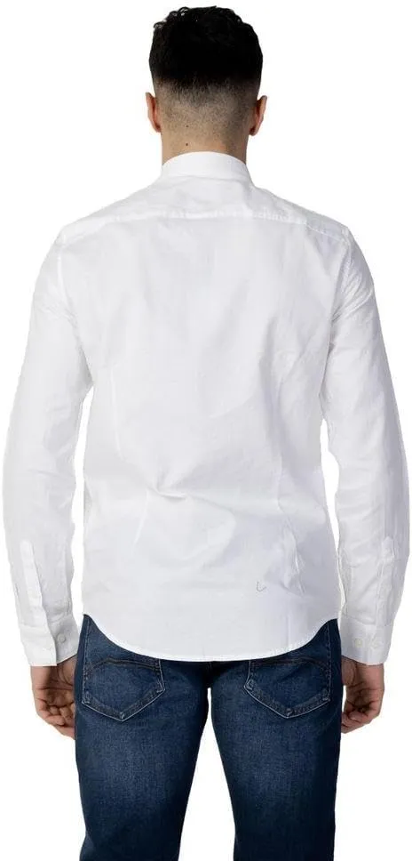 Armani Exchange Men's Slim Fit Oxford Button Up Shirt