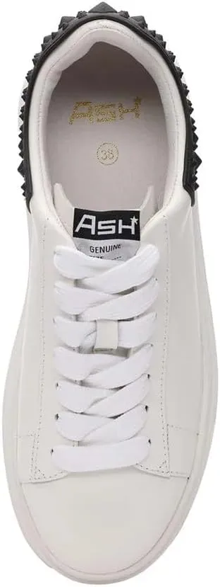 ASH Women's Moby Studs Platform Embellished Sneaker, Trendy Leather, Comfortable & Chic Design