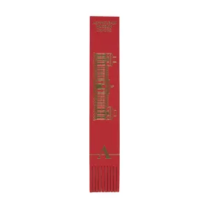 Ashmolean Building Leather Bookmark