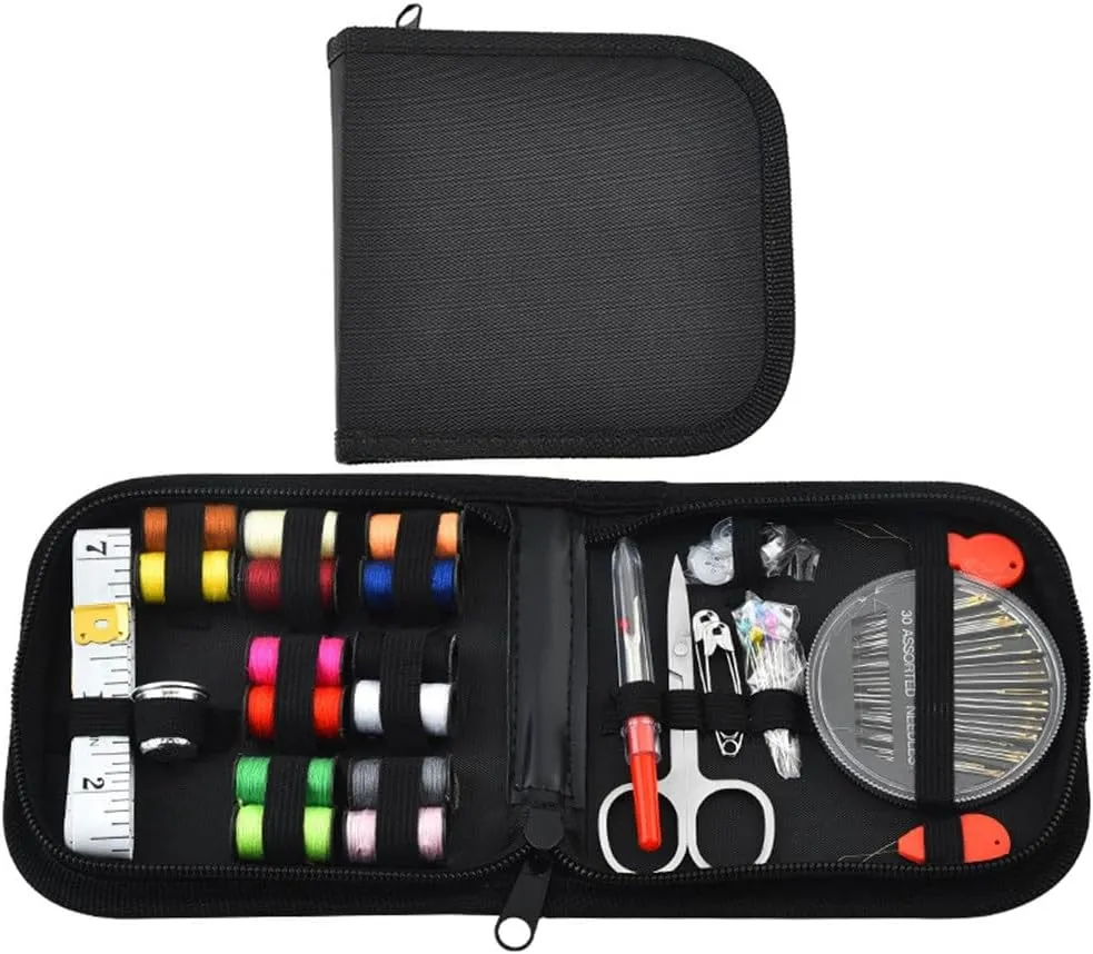 ASWRTYJO Portable Home Sewing Bag Multifunctional Travel Sewing Kit 70 Pieces Set Sewing Repair Tools