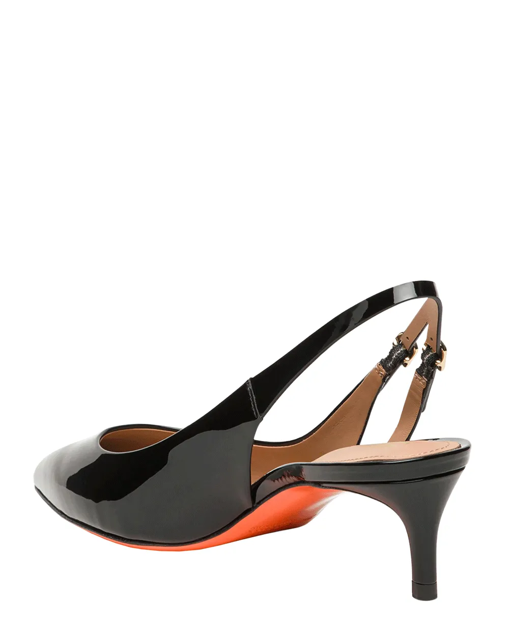 Audrey 45 Slingback Pump in Black