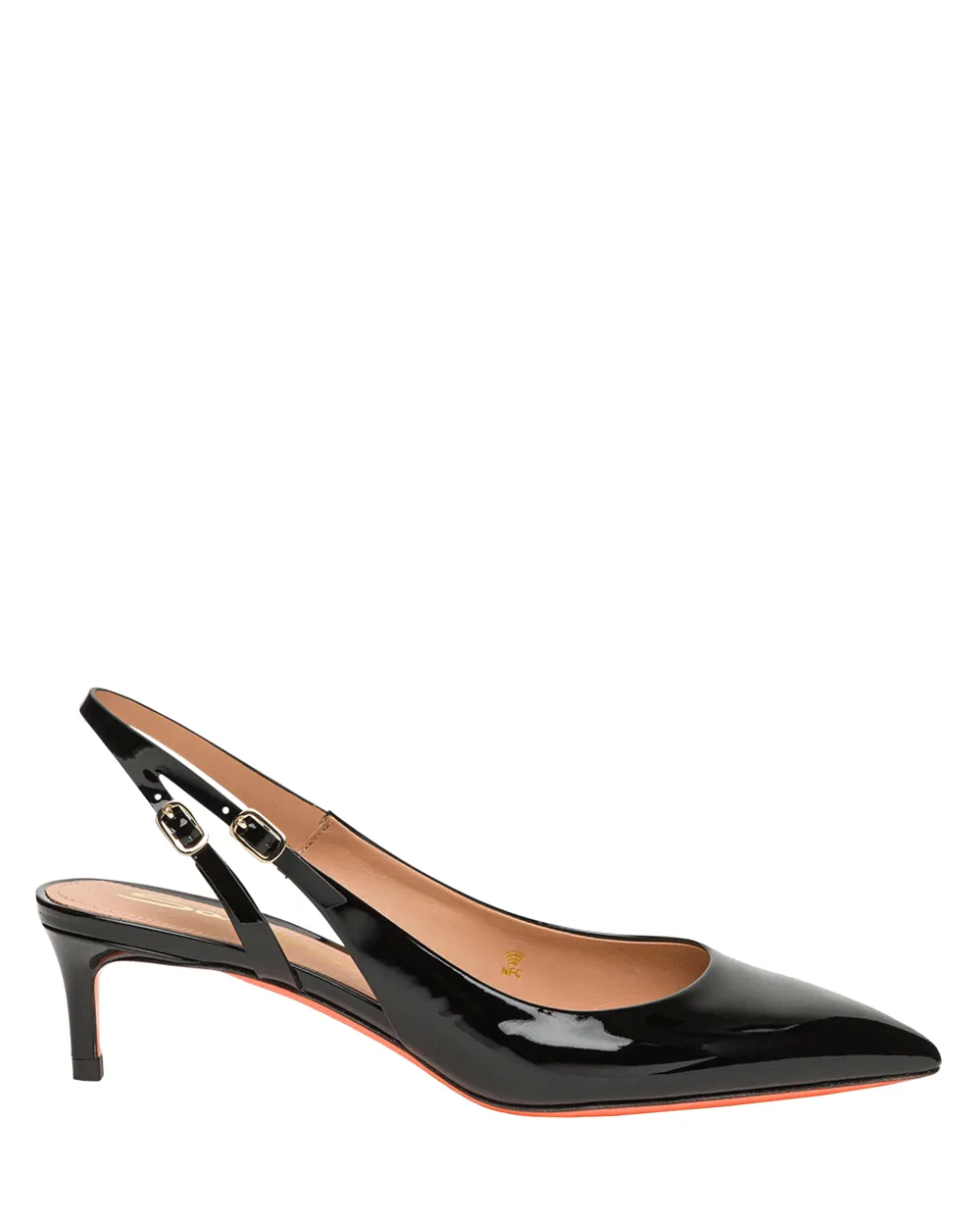 Audrey 45 Slingback Pump in Black