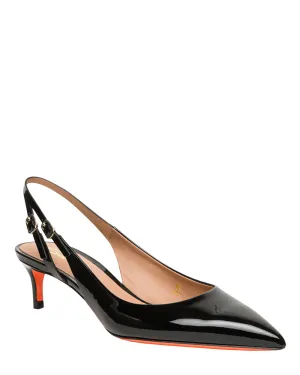 Audrey 45 Slingback Pump in Black