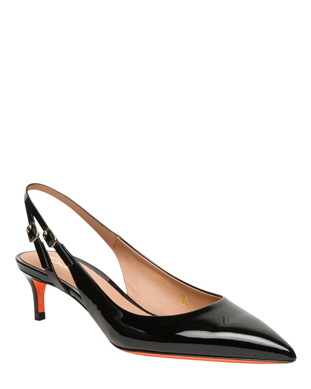 Audrey 45 Slingback Pump in Black
