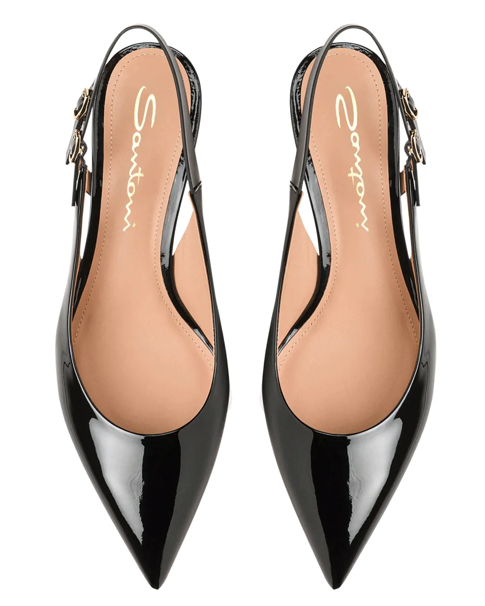 Audrey 45 Slingback Pump in Black