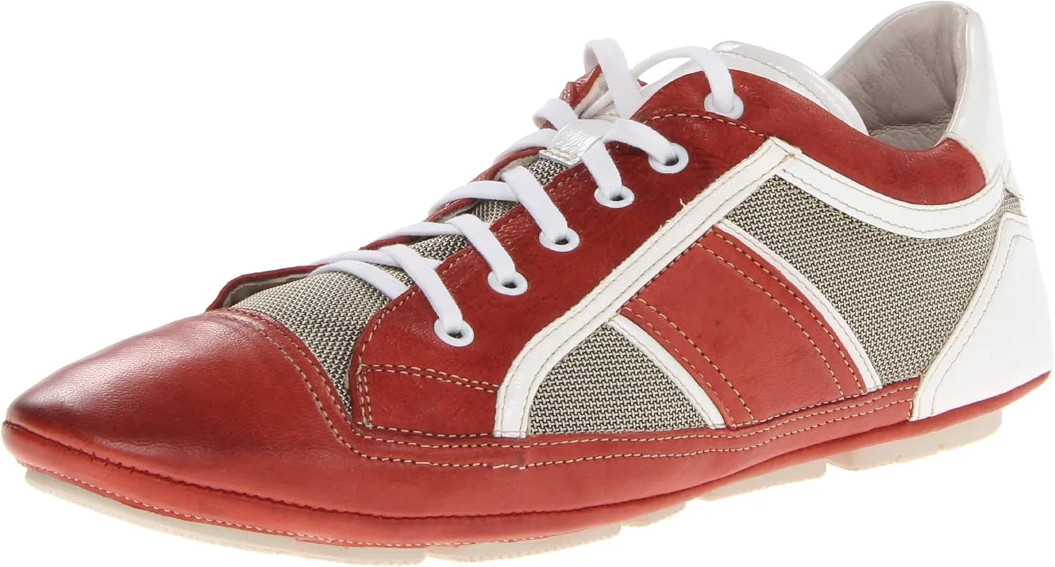 Bacco Bucci Men's Dylan Fashion Sneaker, Red, 12 D US