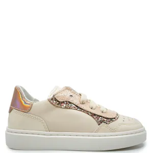 Beberlis Patent Glitter Lace Sneaker