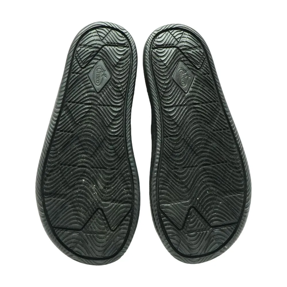 Black Tye Dye Rubber Chillos Slide