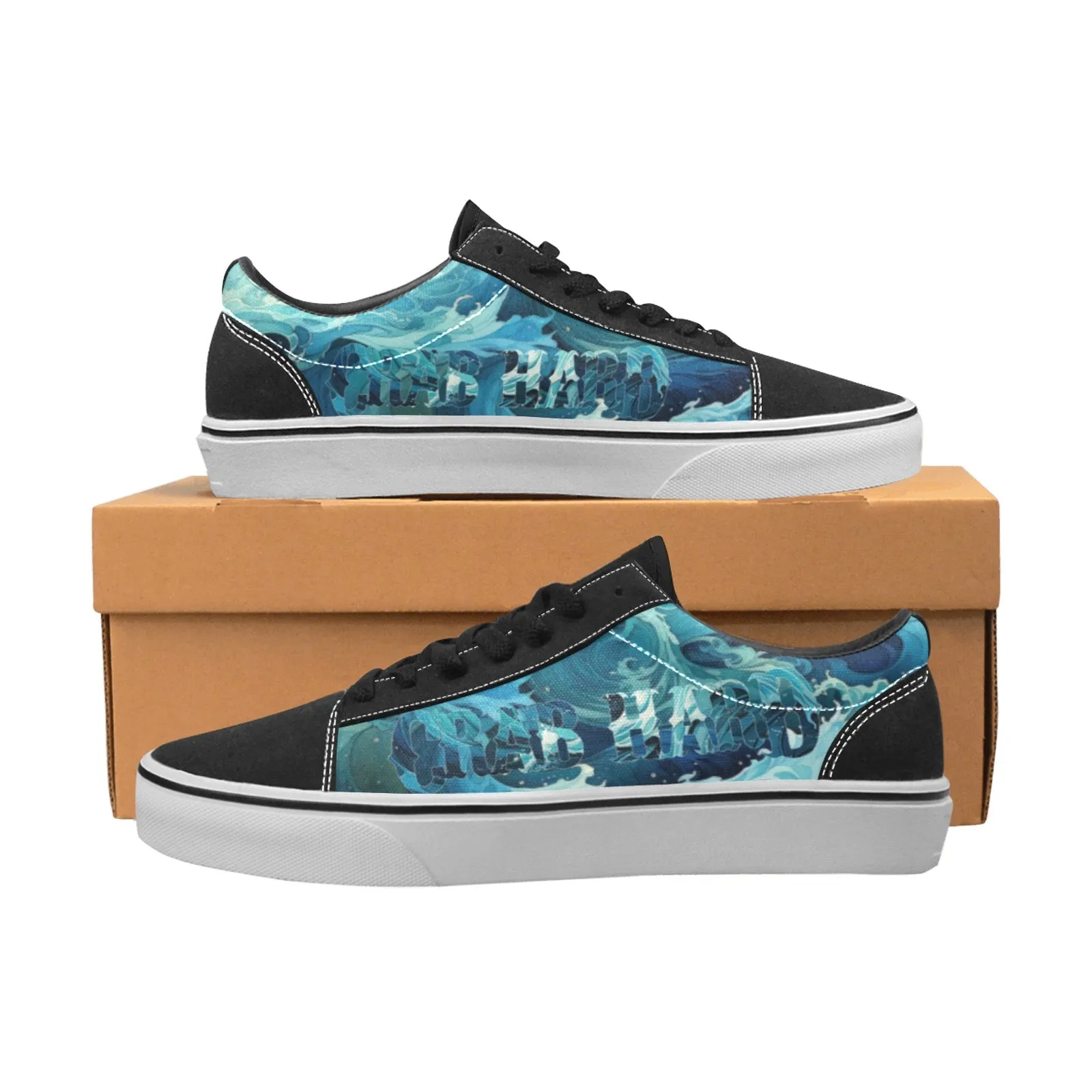 Blue Crush Women's Lace-Up Canvas Shoes