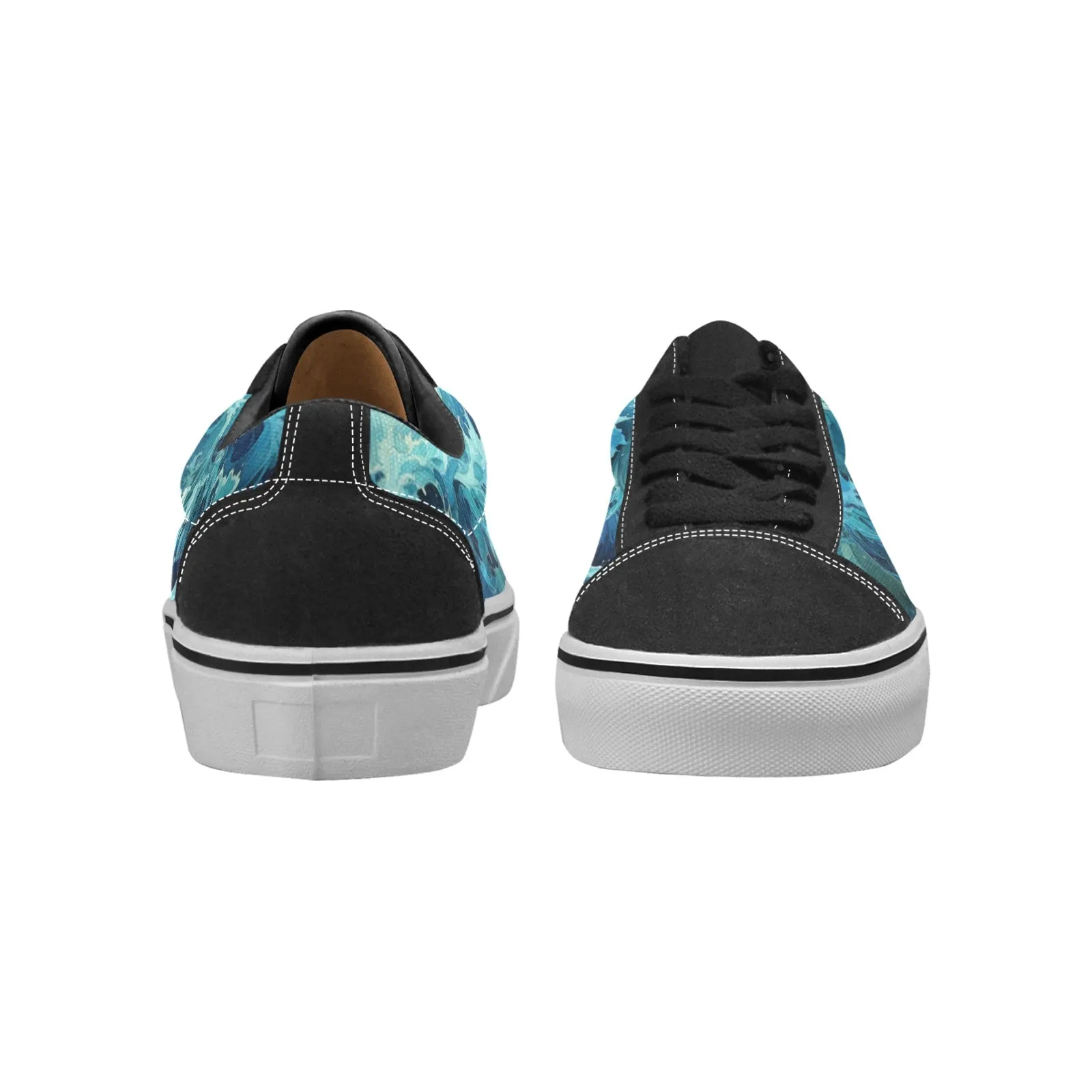 Blue Crush Women's Lace-Up Canvas Shoes