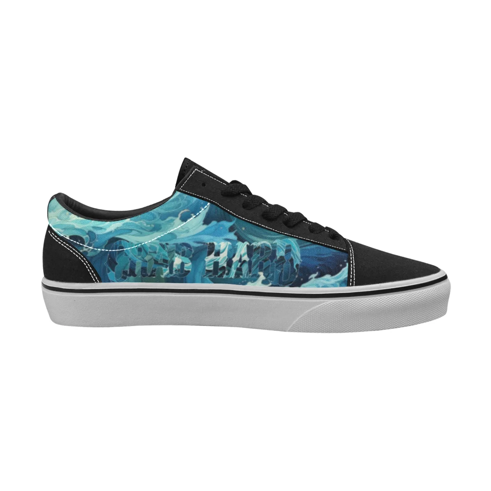 Blue Crush Women's Lace-Up Canvas Shoes