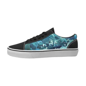 Blue Crush Women's Lace-Up Canvas Shoes