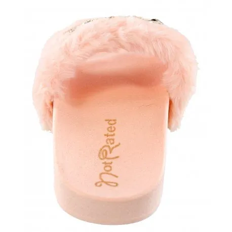 Chainy Pink Furry Slides