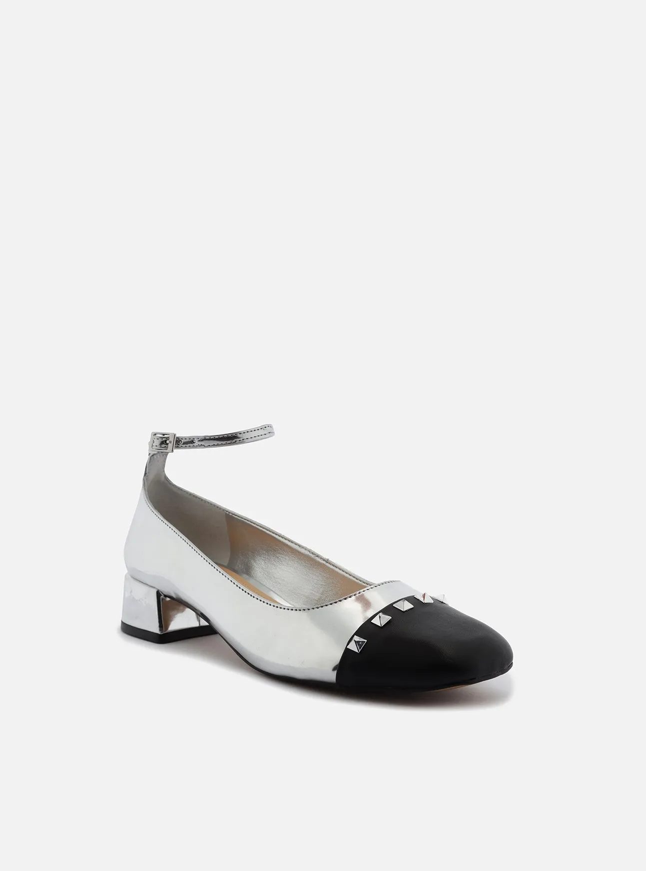 Chloe Low Block Pump