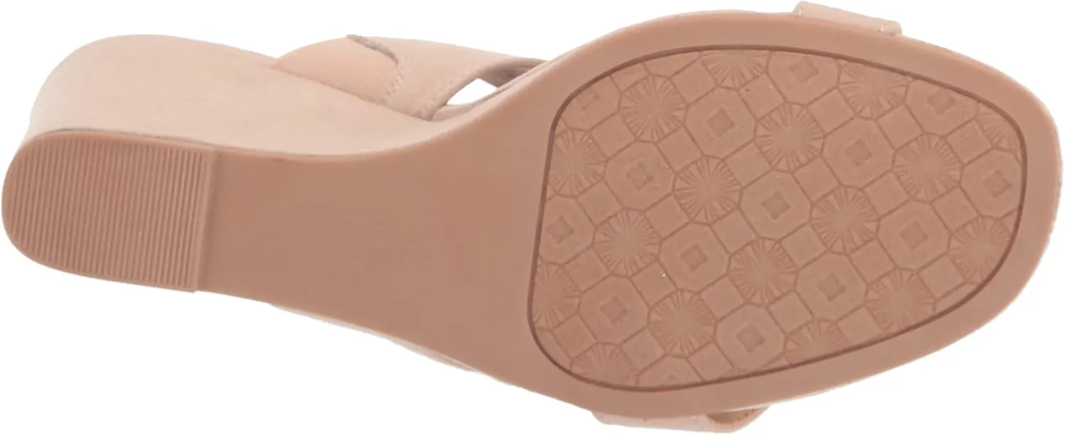 CL by Chinese Laundry Women's Fanciful Nubuck Wedge Sandal