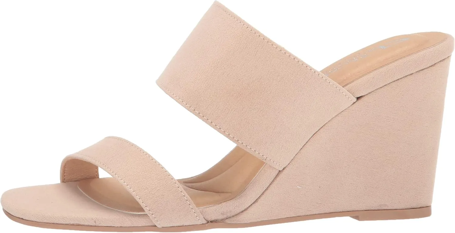 CL by Chinese Laundry Women's Fanciful Nubuck Wedge Sandal