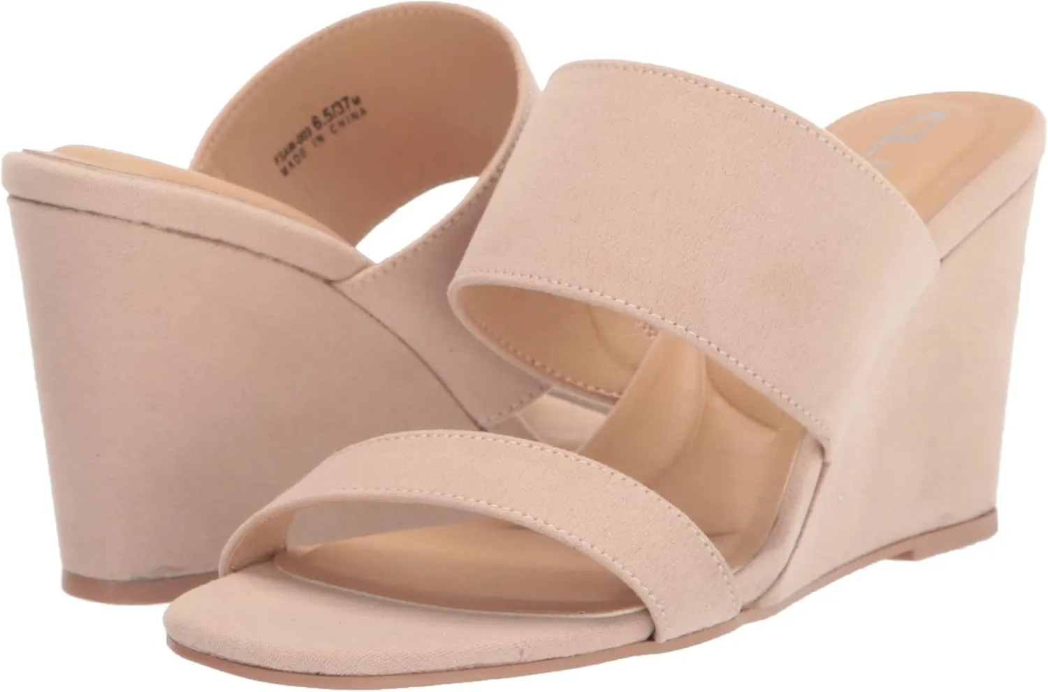 CL by Chinese Laundry Women's Fanciful Nubuck Wedge Sandal