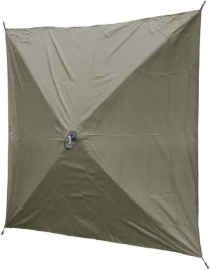 Clam Screen Hub Green Fabric Wind & Sun Panels Accessory Only (6 Pack)