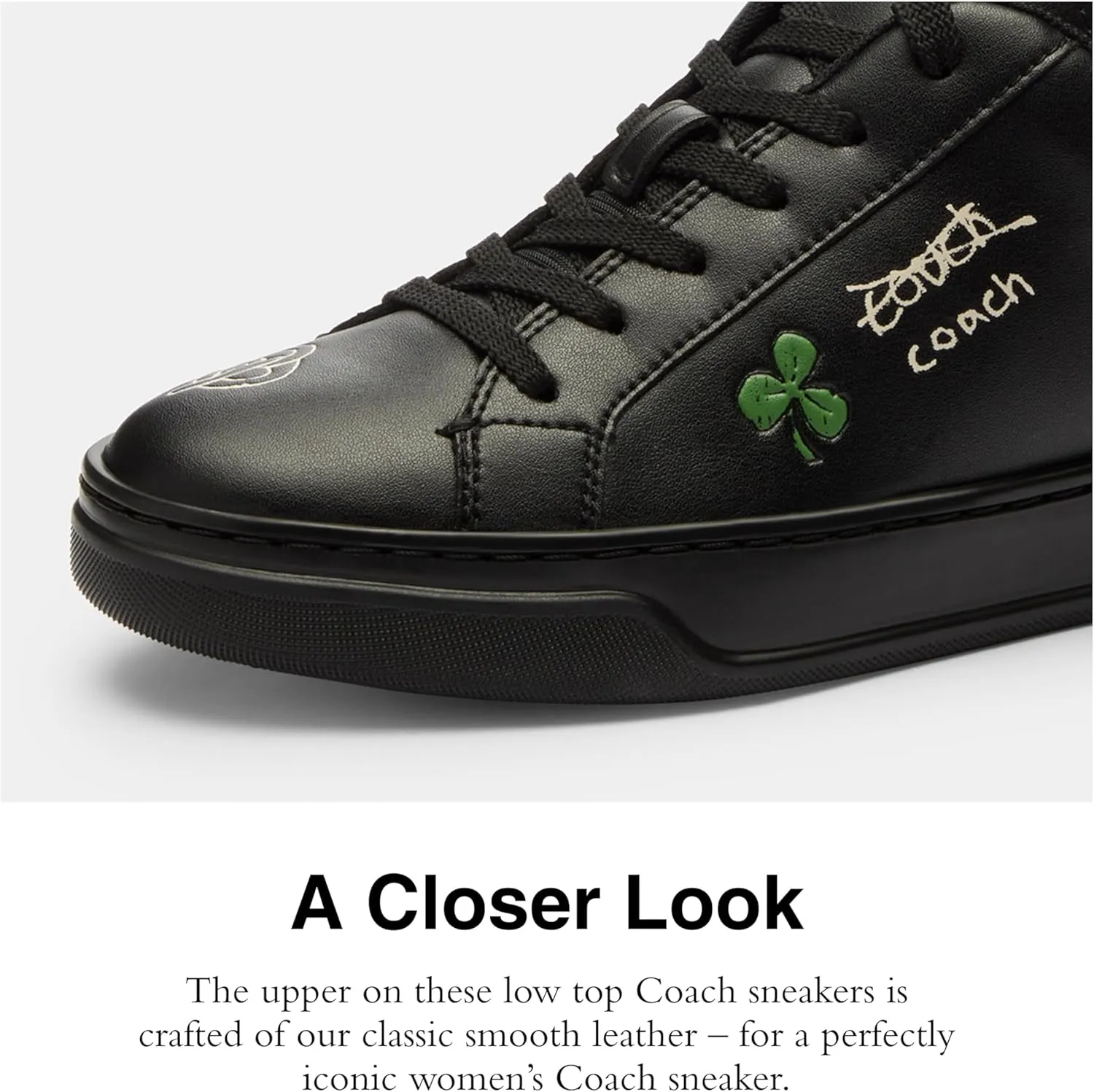 Coach Women's High Line Sneaker with Sketch Print