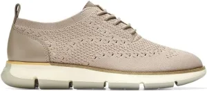 Cole Haan 4.Zerogrand Stitchlite Oxford Etherea Knit/Etherea Smooth Leather/Pumpkin/Optic White 8 C - Wide