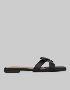 Connexion Slipper Sandals Women Cross Stripe Look