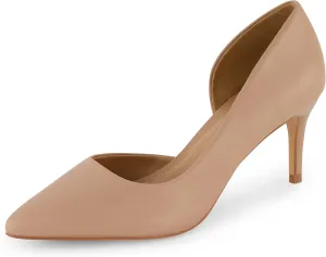 CUSHIONAIRE Women's Parma Dress Pump  Memory Foam, Wide Widths Available