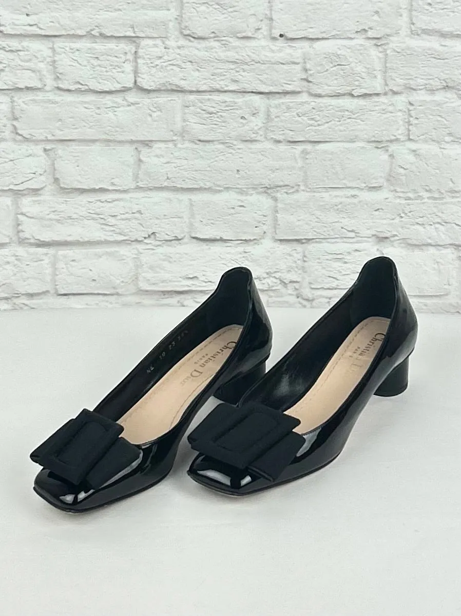 Dior Idylle Pumps, Size 35.5, Black