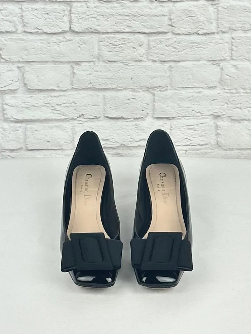 Dior Idylle Pumps, Size 35.5, Black