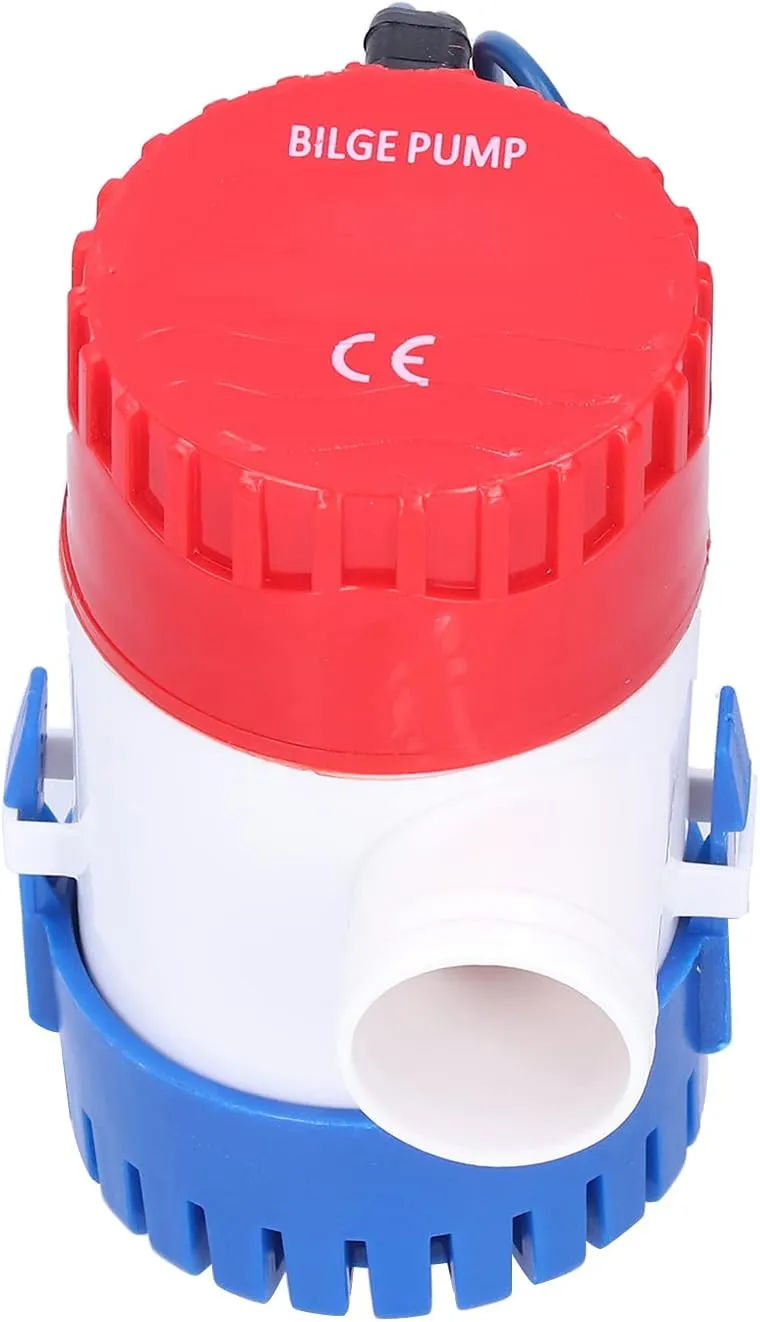 Dive Bilge Pump Efficient Electrical Small Pump for Drainage Performance 12 V/24 V 750 GPH for Boats, Ships - ABS Material (DC24V 350GPH)