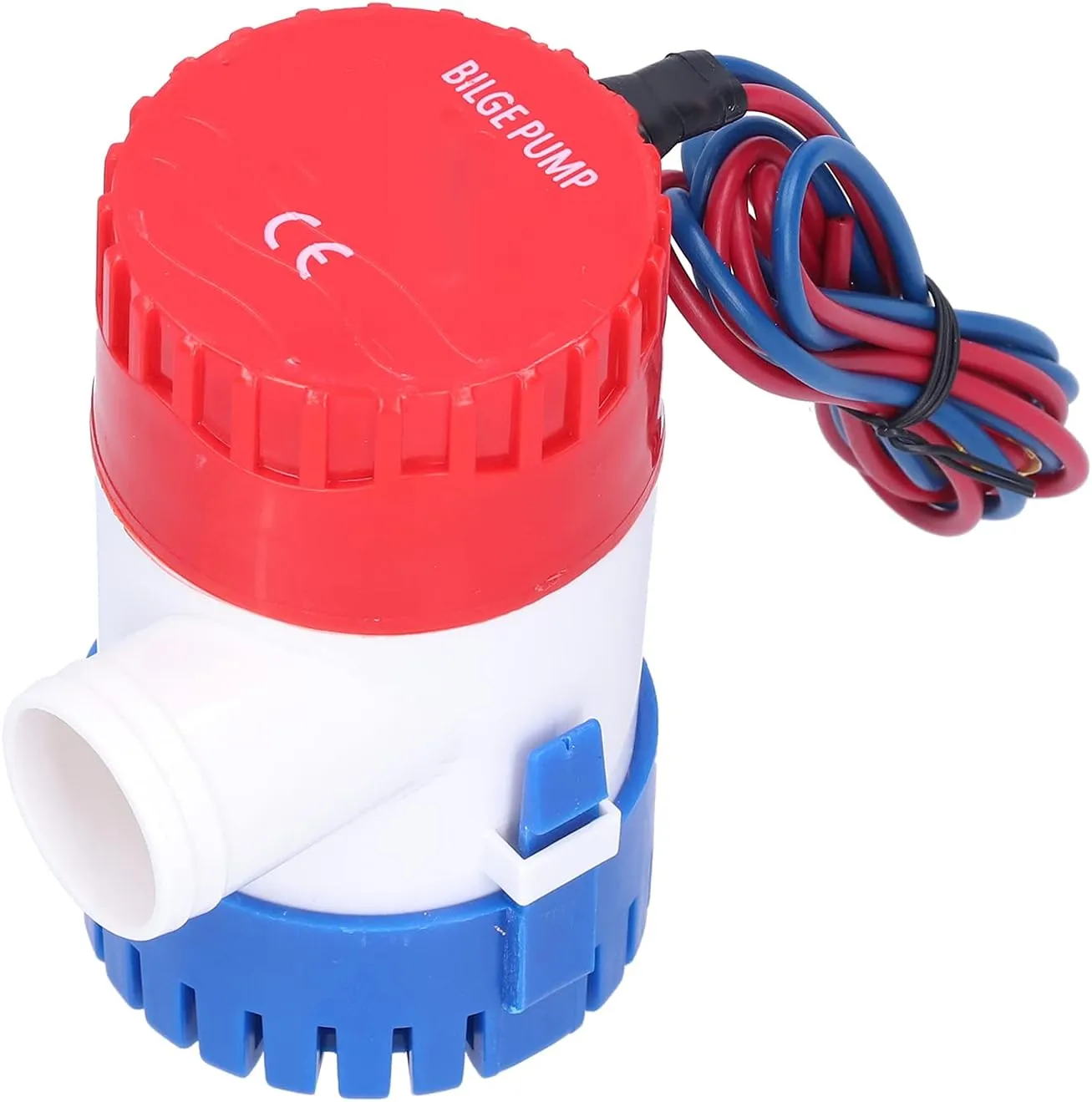 Dive Bilge Pump Efficient Electrical Small Pump for Drainage Performance 12 V/24 V 750 GPH for Boats, Ships - ABS Material (DC24V 350GPH)