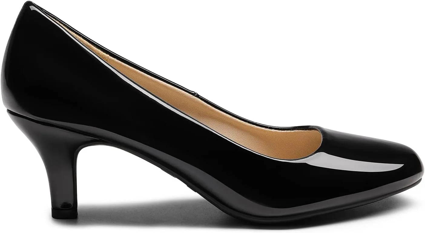 DREAM PAIRS Women's Dress Comfortable Low Heel Pump Shoes