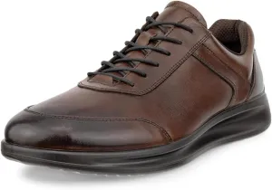 ECCO Men's AQUET Oxford, Cocoa Brown Sneaker, 11-11.5