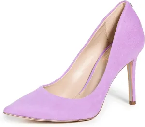 Edelman Customer favorite Slip Pump Pointy Heel Fashion Hazel Amethyst Stiletto Toe On Leather Fully automated Sam