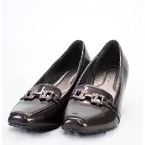 Fashion Tradition Women's Slip On Pumps Brown  11