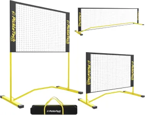 Flex Version 4 ft Pickleball Small Training Rebounder Net - Expandable to 10 ft for Double Player Practice - Outdoor Game - Fully Adjustable Regulation Height, Quick Setup