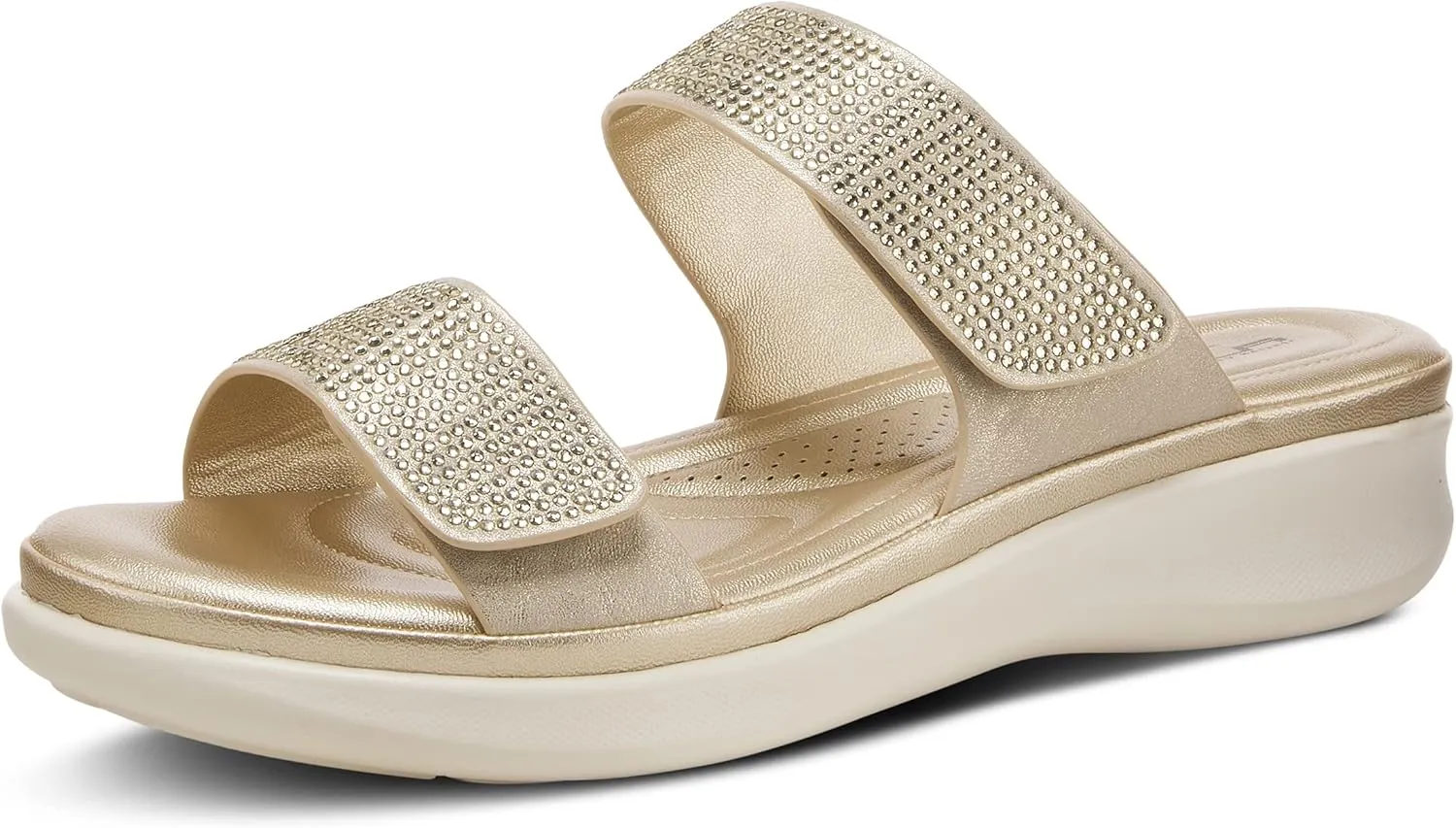Flexus Women's Bling Slide Sandal