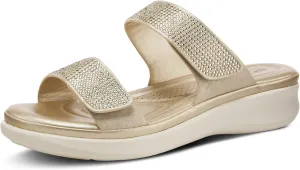 Flexus Women's Bling Slide Sandal
