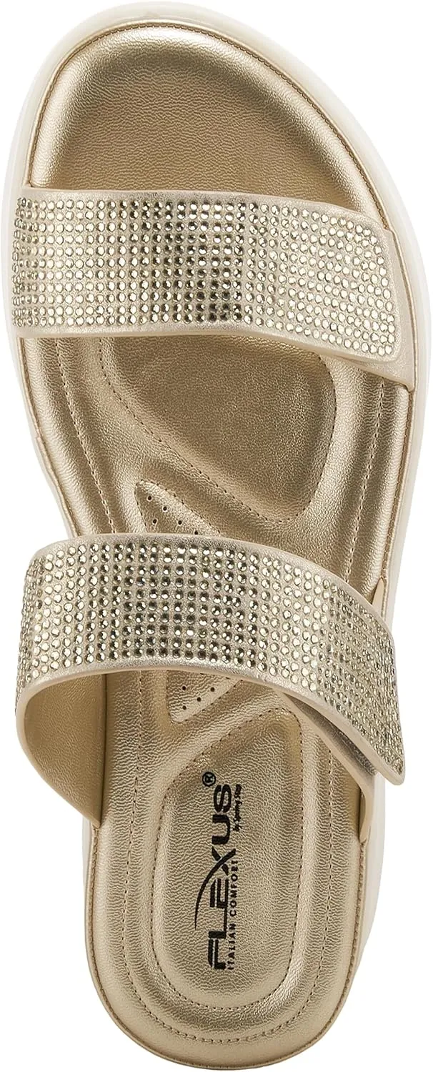 Flexus Women's Bling Slide Sandal
