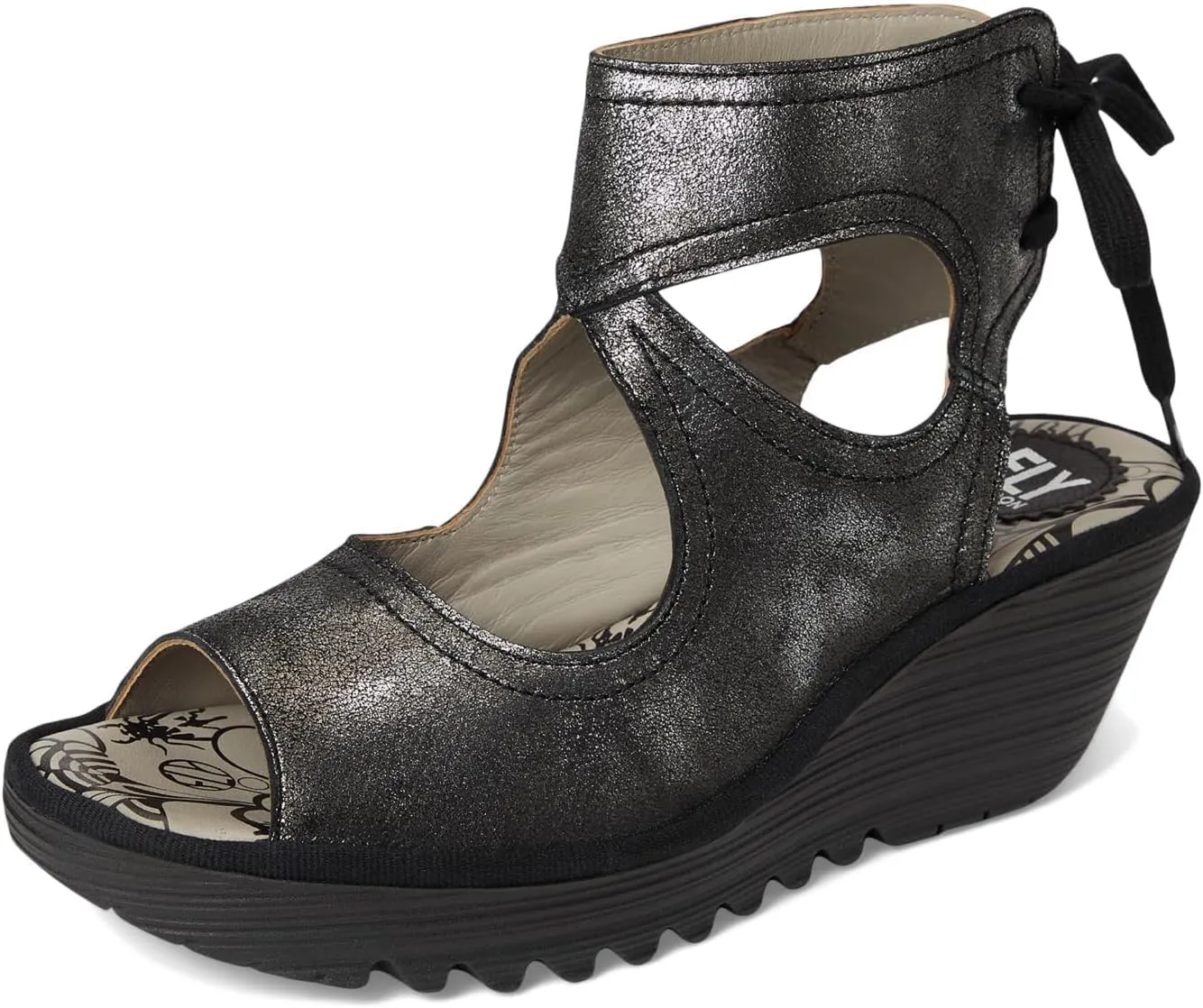 FLY London Women's Yulp571fly Wedge Sandal