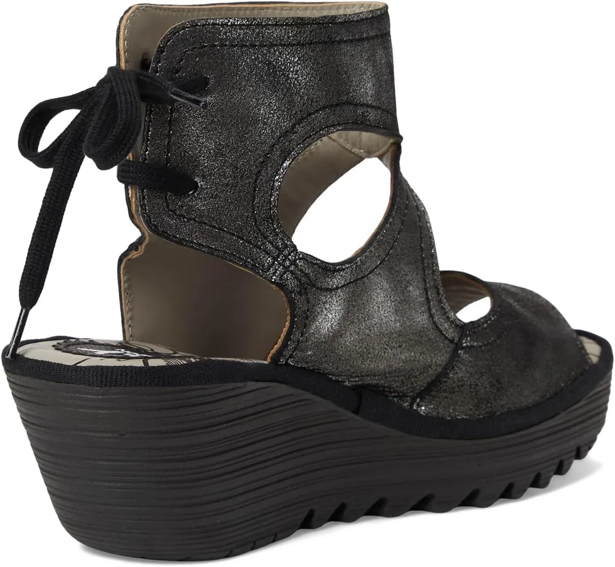 FLY London Women's Yulp571fly Wedge Sandal