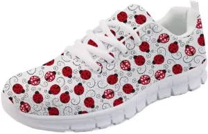 Forchrinse Cute Jean Cat with Green Eyes Women's Walking Running Shoes Slip on Easy Sneaker Sports Causal Athletic Shoes
