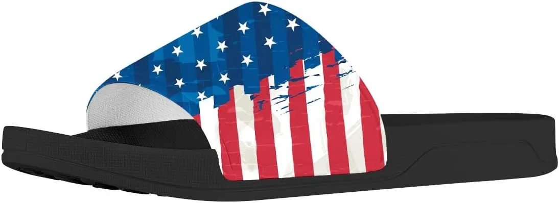 Forchrinse Jamaican Flag Mens Womens Slide Sandals Indoor Outdoor Sandals Slippers Lightweight Soft Shower Slippers