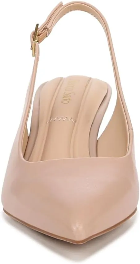 Franco Sarto Women's Tessa Pointed Toe Slingback Wedge Pump