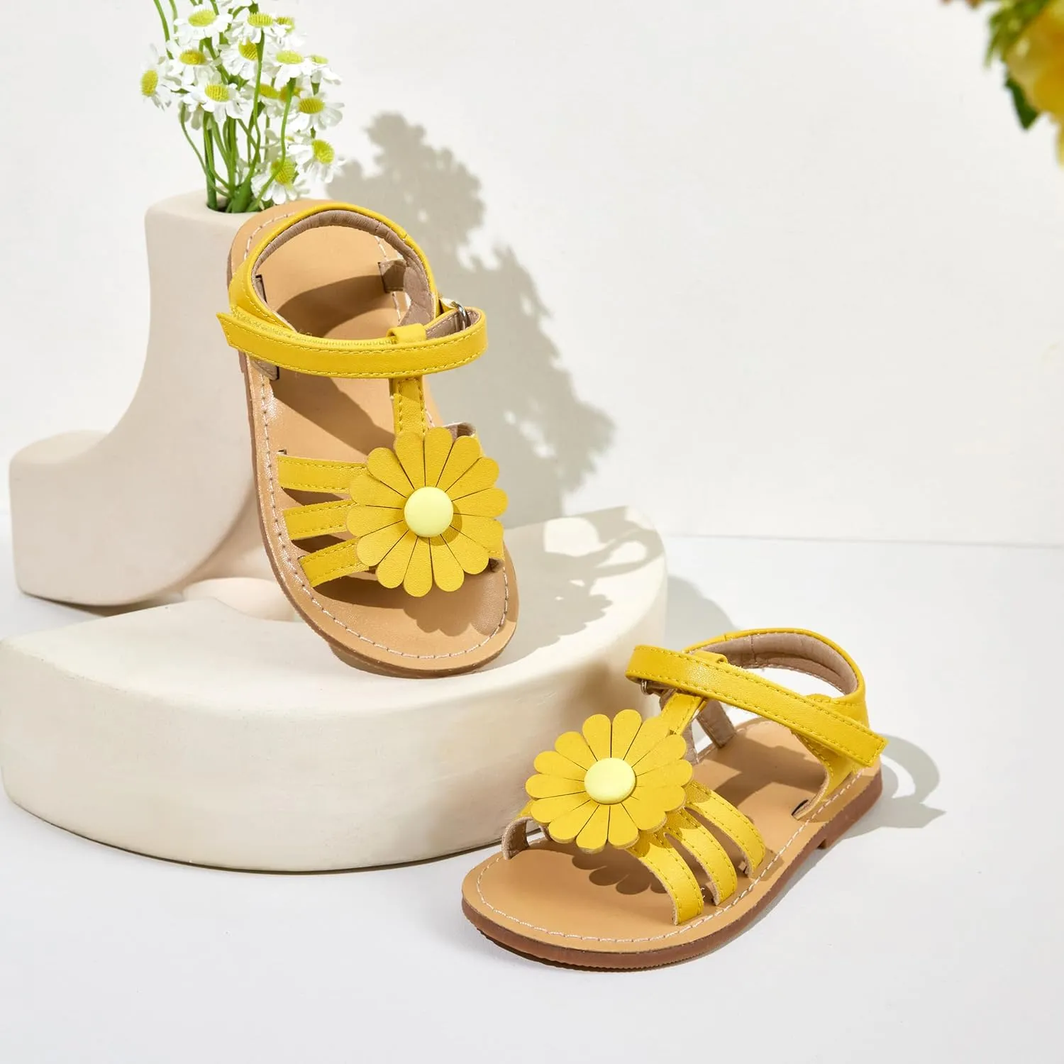 GINFIVE Toddler Girls Sandals Girls Toddler Sandals Little Girls Kids Shoes